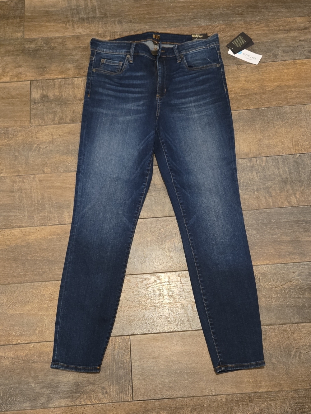 Kut from the Kloth Indigo Wash Skinny Jeans